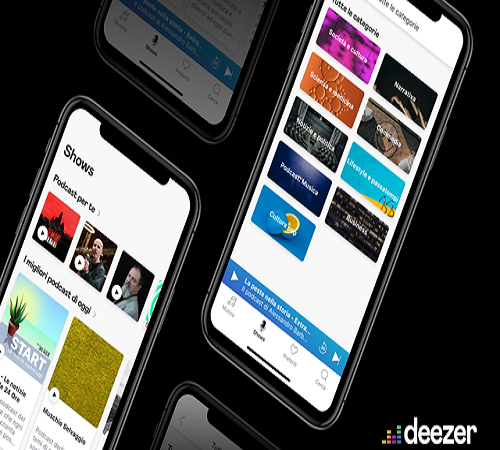 Deezer lancia “Shows”: i podcast disponibili in oltre 50 paesi